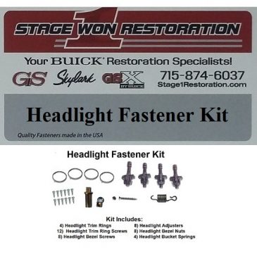 Headlight (Complete) Fastener Kit