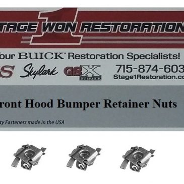 Hood Adjustment Retainer Nuts