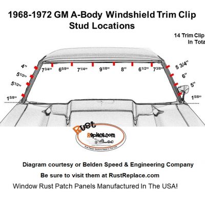 Window Clips - Front