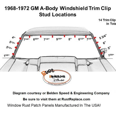 Window Clips - Front