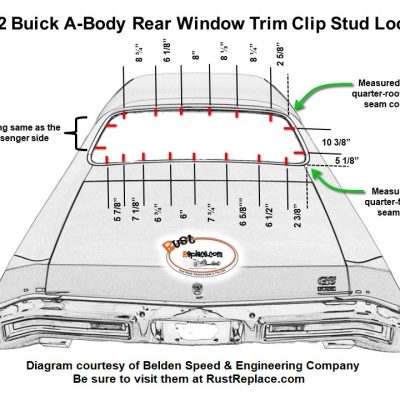 Window Clips - Rear