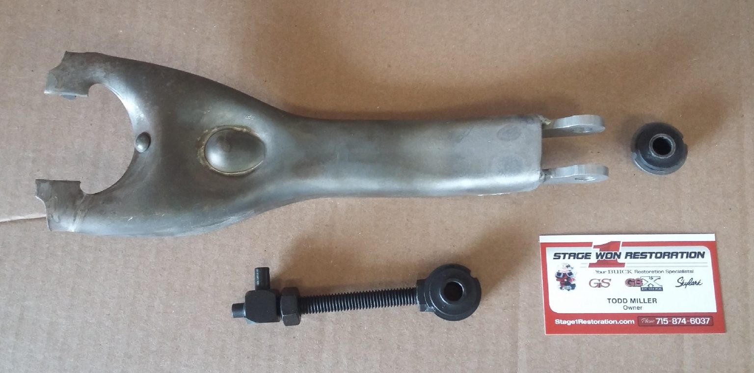 BBB Clutch Fork, Bushing & Adjustment Rod Stage One Restoration