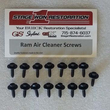Ram Air Cleaner Hardware Kit