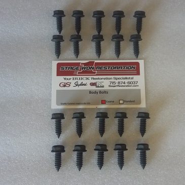 5/16″ Body & Frame Bolts  –  Coarse Thread 7/8″ Length
