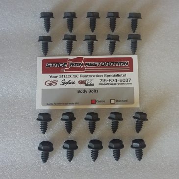 5/16″ Body & Frame Bolts  –  Coarse Thread 5/8″ Length