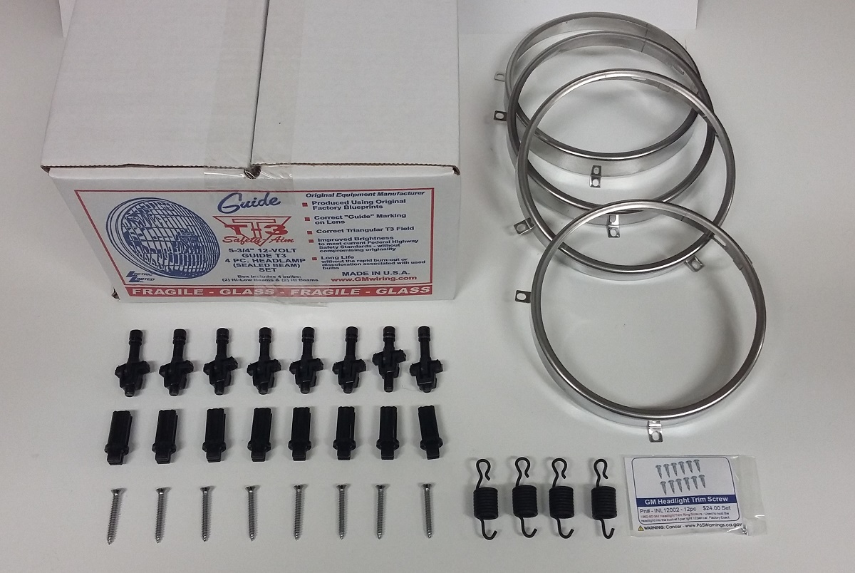 Headlight Mounting Kit Stage One Restoration