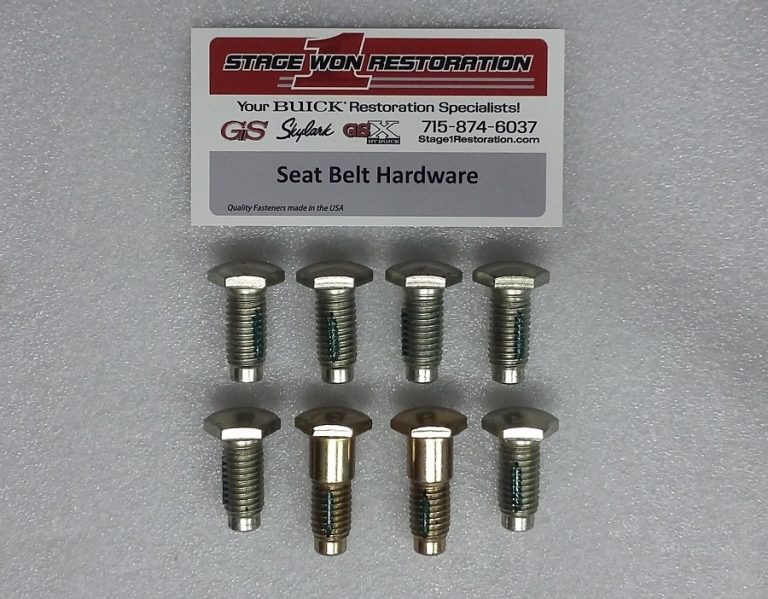Seat Belt Bolt Kit &