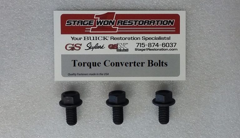 Torque Converter Bolts Stagewonrestoration Diecastmusclecars
