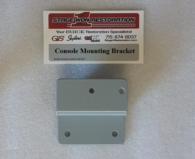 Console Mounting Bracket &