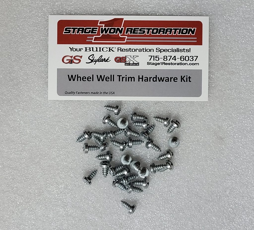 Wheel Well Trim Screws Version 3